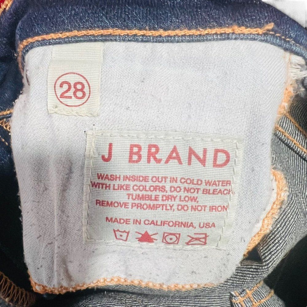 J Brand Scarlett Cigarette Dark Wash 7014 DKV Women's 28 - Picture 10 of 12